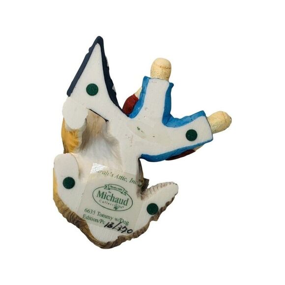 Vintage Sarah’s Attic American Flag Purple Heart Patriotic Brown Bear Figurine - Picture 7 of 11